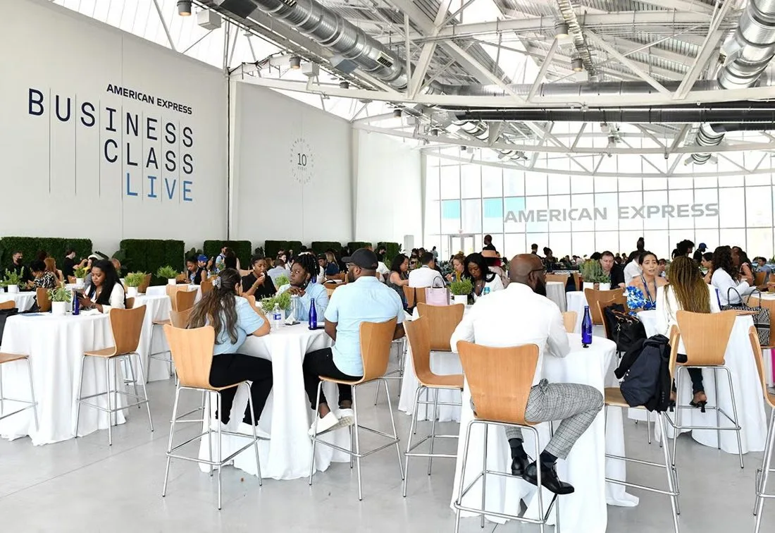 American Express campaign imagery