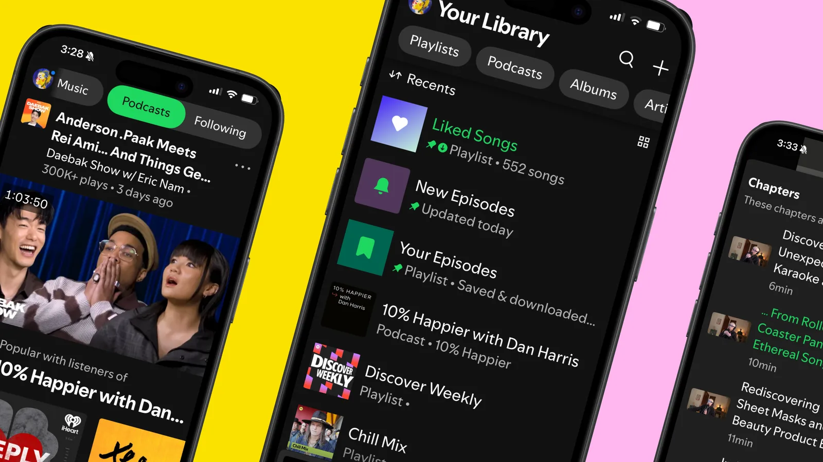 Spotify podcast listening experience